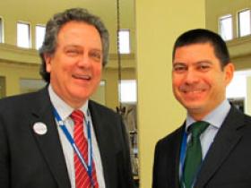 Dres. Ricardo Santander y Patricio Ibáñez