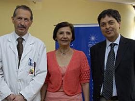 Dres. Renzo Tassara, Cecilia Sepúlveda y Luís Michea