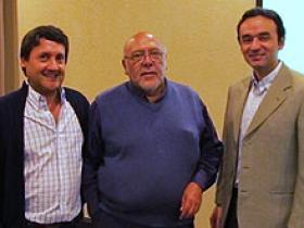 Dres. Jorge Navarro, Jaime Leyton y Hugo Valenzuela