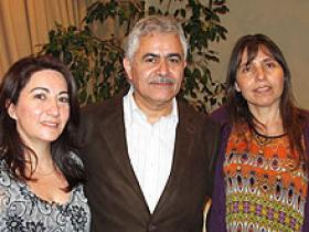 Dres. Mónica Quitral, José Mena y Sra. Pamela Guerra