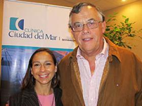 Sra. Ximena Lyng y Dr. Gustavo Ríos