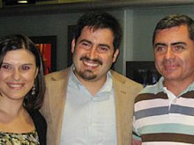 Dres. Paulina Riquelme, Nelson López y Cristian Mardones