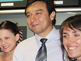 Dres. Federica Solanes, Daniel Alarcón y Sylvia Araneda