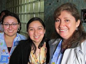 Dras. Francia Paleo, Paula Troncoso y Leslie Anderso