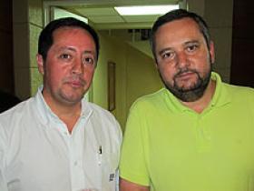 Sr. Agustín Landa y Dr. Enrique Wagemann