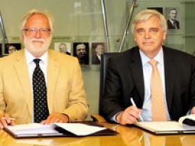 Dr. Wolfgang Schuch y Sr. Marcelo Magofke