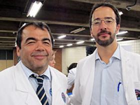 Dres. Gonzalo Vargas y Joao Franca Lopes