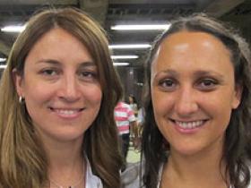 Dras. Carolina Núñez y Rocío Sánchez