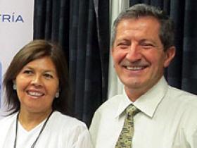 Dres. Orquídea Arredondo y Francisco Moraga