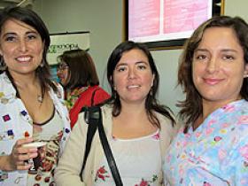 Dras. Marcela Reyes, Bárbara Lépez y María Cerna