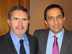 Dres. Misael Ocares y César García