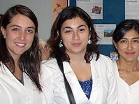 Dras. Macarena Bertrán, Daniela Alvarado y Geraldine Lazcano