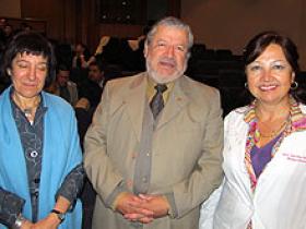 Dres. Azucena Couceiro, Raúl González y Cecilia Verdugo