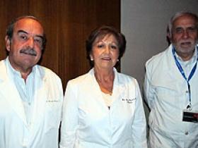 Dres. Fernando Heredia, Sonia Figueroa y Guillermo Venegas
