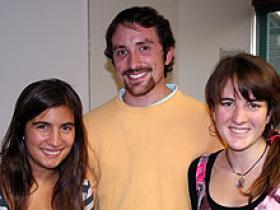Dres. Constanza Sáenz, Lucas Consigliare y María José Barker