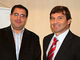 Dr. Daniel Gambarrotti y Luis Alberto Lindermeyer