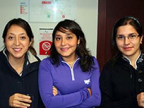 Dras. Karina Espinosa, Sylvana Guerrero y Paula Ravanal