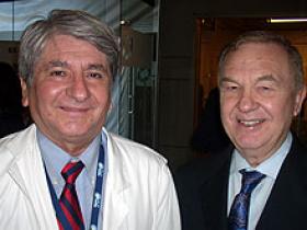 Dres. Adolfo Dolz y George Holcomb