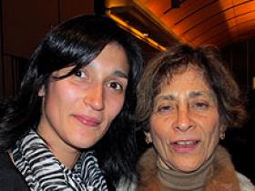 Srta. Pamela Bilbao y Dra. Rosa Berar