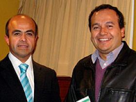 Sr. Mauricio Cruz y Dr. Alex León