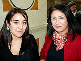 Dras. Bernardita Toloza y Sara Hormazábal.