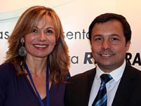 Dra. Verónica Gaete y Sr. Alejandro Villarzú