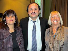 Dres. Lorena Rodríguez, Tito Pizarro y Teresa Boj