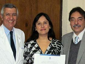 Dres. Ricardo Pinto, Erika Inostroza y Cristian Munitiz