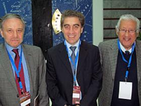 Dres. Claudio Liberman, Néstor Soto y José Luís Corvalán