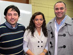 Dres. Alioscha Henríquez, Andrea Reyes y Hans Müller