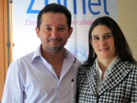 Dr. Miguel Jiménez y Srta. Susana Cobo