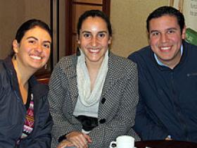 Dres. María Fernanda Castillo, Francisca López y Federico Aparicio