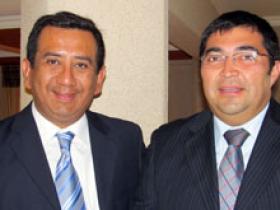 Dr. Pedro Luna y Sr. Mauricio Rojas