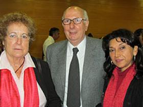 Dres. Mercedes Navarro, Carlos Saieh y Elisa Gutiérrez