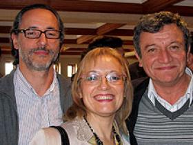 Dres. Santiago Vivanco, Ninette Blanchard y Fernando Saavedra