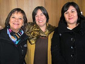 Dras. Verónica Quilodrán, Verónica Correa y Marcela Lira