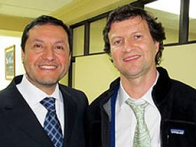 Sr. José Olave y Dr. Juan Fasce