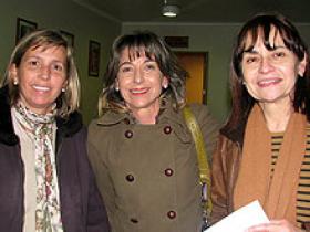 Dras. Elena Donoso, Pilar Pozo y Eliana Valdés