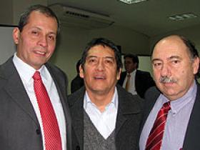 Dres. Luis Nocetti, Víctor Farfán y Raúl Silva