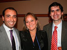Dres. Daniel Aguirre, Agustina González y Francisco Garay