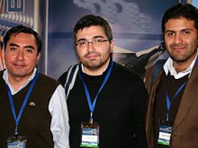 Dres. Cristián Carrasco, Freddy Ortiz y Bruno Caselli
