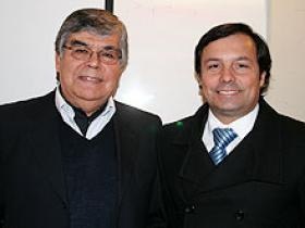 Dr. José Cofré y Sr. Alejandro Villarzú