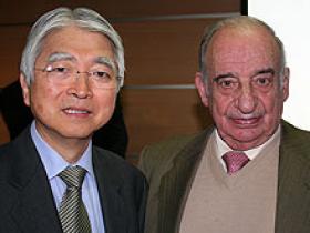 Dres. Paulo Sakai y Pedro Llorens