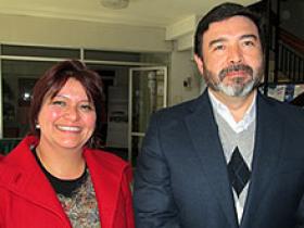 Dres. María Eugenia Ávalos y Juan Andrés Carrasco