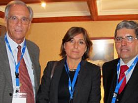 Dres. Eduardo Bancalari, Teresa del Moral y Patricio Vargas