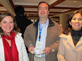 Dres. Lorena Núñez, Sergio Larraguibel y Paulina Corco