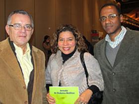 Dres. Luis Bonilla, Cinthya Vicuña y Milton Quiñones