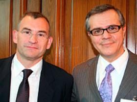 Dres. David Fisher y Percy Rossel