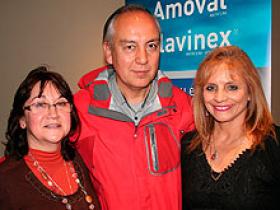 Dres. Lidia Contreras, Iván Castro y Manuela Soto