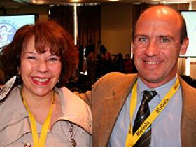 Dres. Ivonne Drapemont y Gabriel Mosante